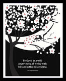 Lucy Maud Montgomery - Sleep Black Box Frame