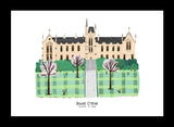 Places - Magee College - Black Frame