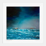 Print - The Maidens White Frame