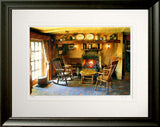 Co Antrim - Many's a Yarn Bushmills Inn Frame Black Moulded 60x47.5