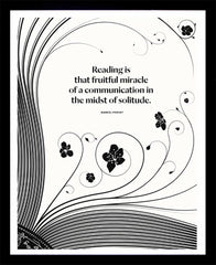Marcel Proust - Reading Black Box Frame