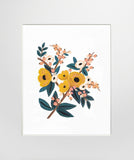 Marigold Botanical Unframed