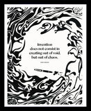 Mary Shelley - Invention Black Box Frame