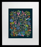 Matisse Quote Black Frame