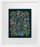 Matisse Quote White Frame
