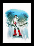 Michaelangelo's David Bowie - Flat Black Frame