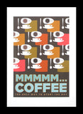 Mmm...Coffee Framed