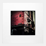 Belfast - Montgomery Street White Frame (No Mount)