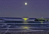 Moonlight At Ballywalter Unframed