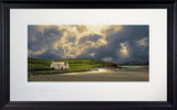 Co Donegal - Moonlight on Tra Beag Strand Donegal Frame Black Moulded 71X45