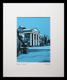 Mount Stewart-16 x 11.5-Small Flat Black Frame