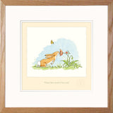 Print - Guess How Much I Love You AJ9356 Oak Frame