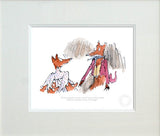 Fantastic Mr Fox - Looked at the Four Small Foxes Unframed