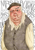 Mrs Brown's Boys Grandad Unframed