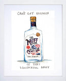 Drinks Gin - Muff White Frame
