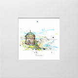 Print Open Edition Landscapes - Mussenden Temple-12 x 12-Unframed