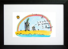 Nearly Time Black Frame