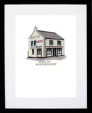 Pubs - Ned's Bar Black frame