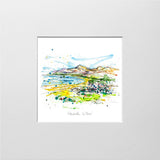 Print Open Edition Landscapes - Newcastle Co. Down-12 x 12-Unframed