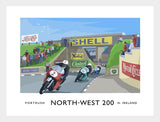 Sport - North West 200 Bridge Frame White 40x30 No Mount