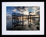 The Old Holywood Pier Framed