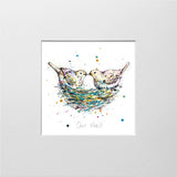 Print Open Edition Animals - Our Nest-12 x 12-Unframed
