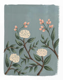 Painted Peonies Slate