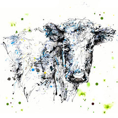 Print Open Edition Animals - Pastures New