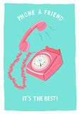 Lockdown - Phone A Friend Unframed