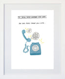 Northern Irish - Phone White Frame