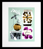 Plums Black Frame