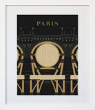 Paris Illustrations - Pont Neuf Frame White 