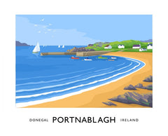 Co Donegal - Portnablagh Unframed 40x30