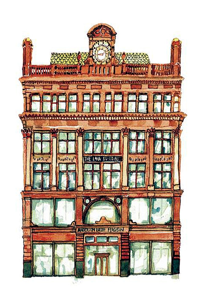 Belfast Primark Building Unframed