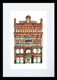 Belfast Primark Building Framed