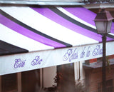 Paris In Purple - Shop Awning Unframed