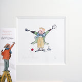 Quentin Blake - Sorting Out The Kitchen Pans Unframed