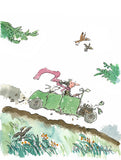 Quentin Blake 90th Birthday - Mrs Armitage Queen of the Road