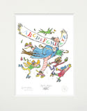 Quentin Blake 90th Birthday - Quentin Blake's ABC - Unframed