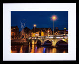 Belfast - Queen's Bridge Black Frame