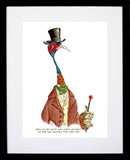 Animals - Pheasant (Shakespeare Quote) Black Frame