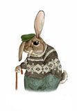 Animals - Hare Unframed