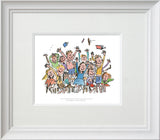 Roald Dahl Matilda - Never Do Anything By Halves Frame