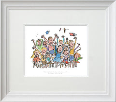 Roald Dahl Matilda - Never Do Anything By Halves Frame
