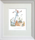 Charlie and Chocolate Factory - Three Cheers for Charlie - Framed