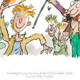 Roald Dahl Charlie and the Chocolate Factory - Greetings to You