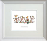 Roald Dahl Charlie and the Chocolate Factory - Hello, Good Morning White Frame