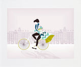 Riding In The City Unframed