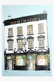 Belfast - Robinsons Bar Unframed