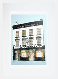 Belfast - Robinsons Bar White Frame